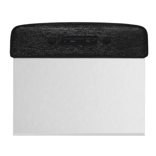 Dexter-Russell 6” x 3” Dough Cutter/Scraper – S196B, Stainless Steel Blade by Dexter-Russell