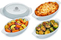 Heartland Home Porcelain Mini Casserole Dish Oval Au Gratin Dish. Cauliflower by HeartlandHome