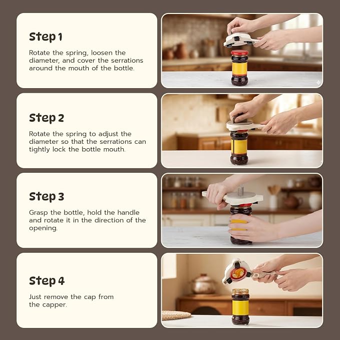 Mcbazel 4-in-1 Adjustable Jar Opener - Image 7
