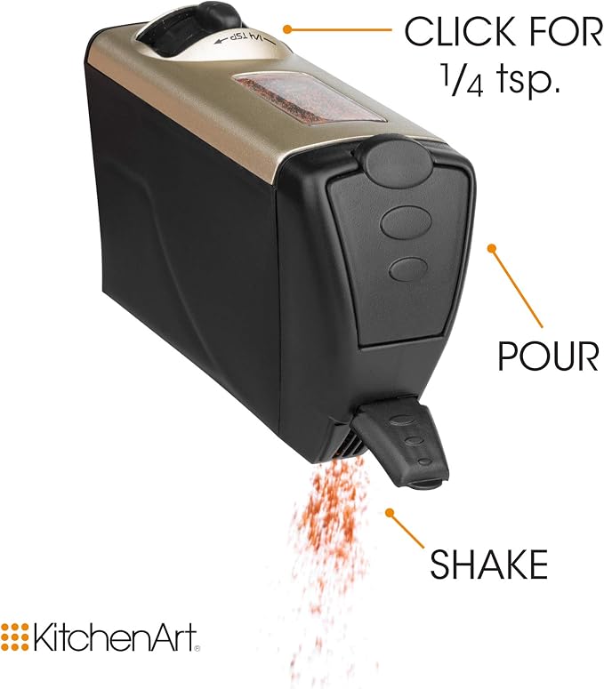 KitchenArt 57010 Select-A-Spice Auto-Measure Carousel Professional Series - Image 4