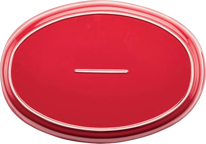Rachael Ray Stoneware Bubble and Brown Oval Baker - Image 3