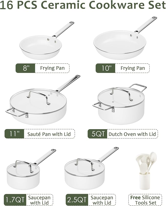 Ceramic Cookware Set - Image 2