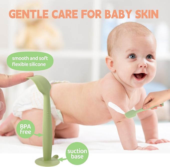 Butt Spatula Baby Diaper Cream spatula 3 Pcs - Image 2