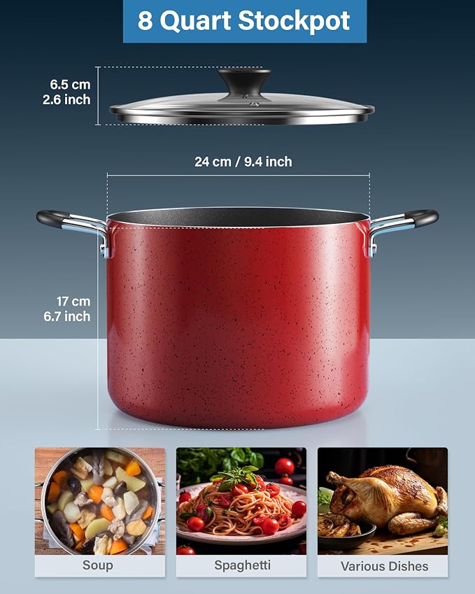 Cook N Home Nonstick Stockpot - Image 2