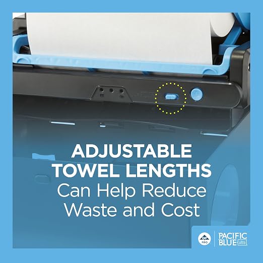 Georgia-Pacific Pacific Blue Ultra 9" Mini Automatic Paper Towel Dispenser by - Image 7