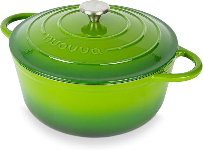 Nuovva Enamelled Cast Iron Dutch Oven Pot by Nuovva