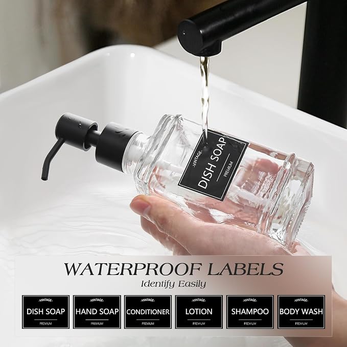 VIMERPA Kitchen Soap Dispenser Set, Kitchen Soap Dispenser - Image 6