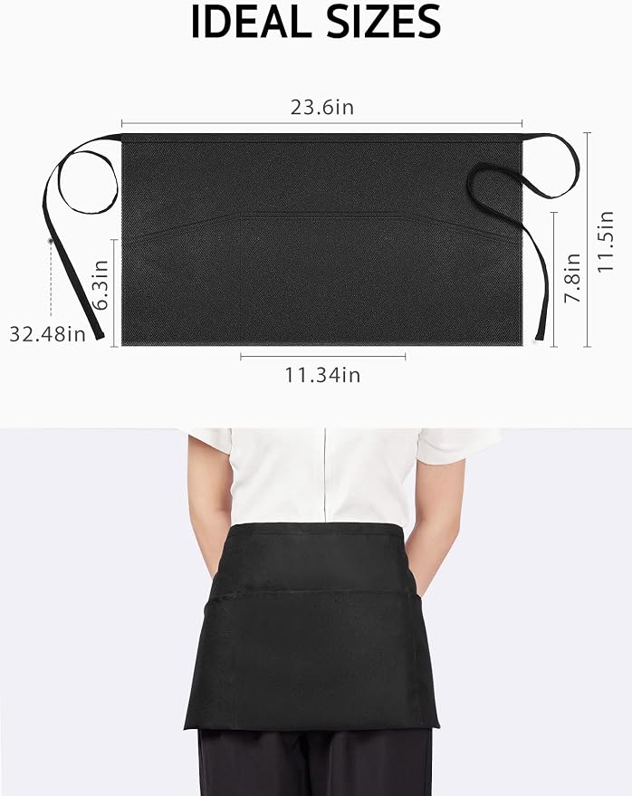 Syntus 3 Pack Server Aprons - Image 2