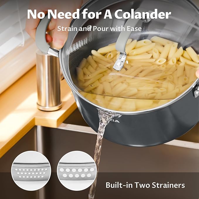 6 Quart Nonstick Stock Pot - Image 2