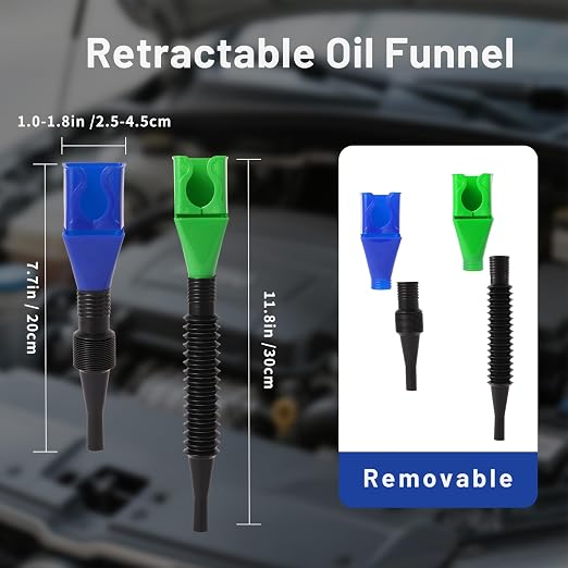 Premium Flexible Oil Funnel for Automotive Use - Image 3
