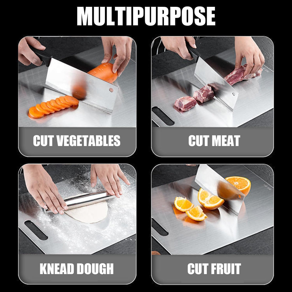 Titanium Cutting Board - 2026 New Upgrade 100% Pure Titanium Cutting
