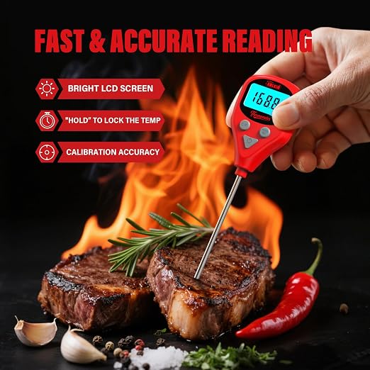 AWLKIM Digital Meat Thermometer - Image 5