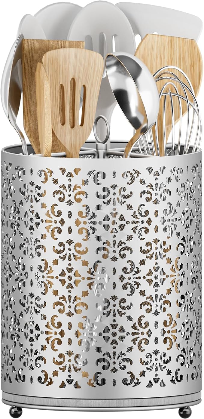 YIUKEA Extra Large Utensil Holder by YIUKEA
