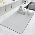 LOPNUR Kitchen Dish Drying Mat, Diatomite Coffee Mat, Super Absorbent Dish by LOPNUR