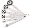 New Star Foodservice 43112 Stainless Steel 18/8 Measuring Spoons by NewStarFoodservice