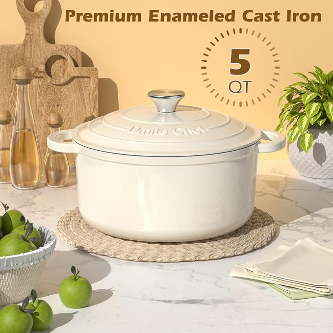 Enameled Cast Iron Dutch Oven - Image 3