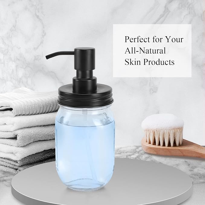 Premium Quality Mason Jar Soap Dispenser - Image 7