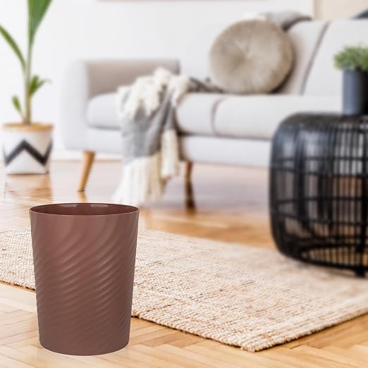 UUJOLY Plastic Trash Can Wastebasket, Garbage Container Basket - Image 3
