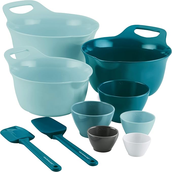 Rachael Ray Tools and Gadgets Mix and Measure Cooking / Baking Prep Set by RachaelRayKitchenware