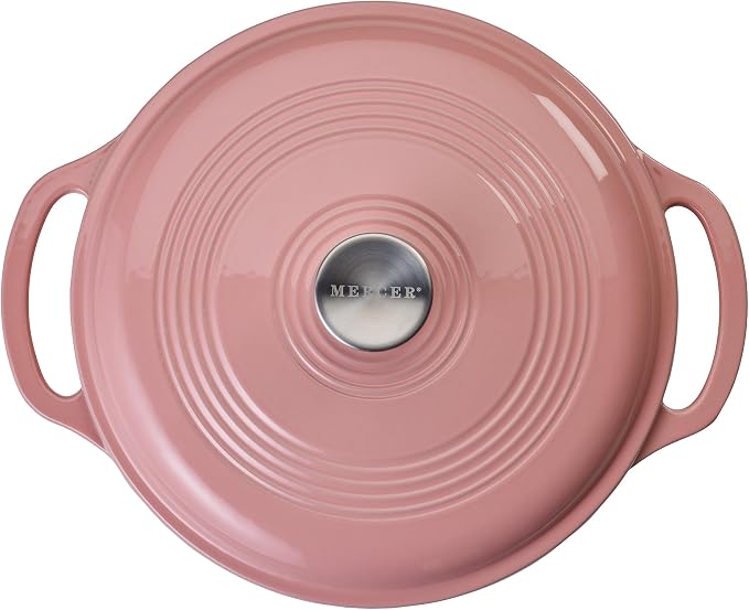 Mercer Culinary Enameled Cast Iron Round Dutch Oven, 6 qt. - Image 3