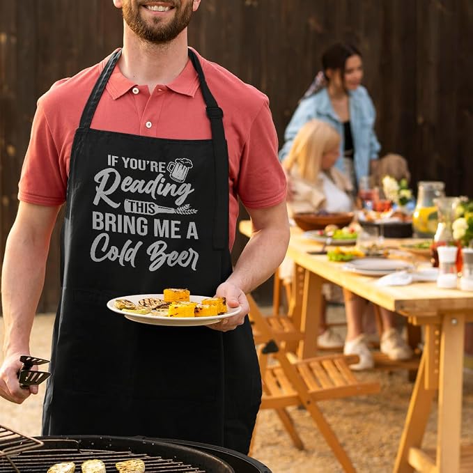 SANDJEST Funny Mens Aprons - Image 6