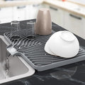 Silicone Dish Drying Mat for Kitchen Counter, Dish Drying Rack Matt by JOOKKI