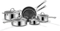 SNOWCLAD Pots and Pans Set Non Stick, Non Stick Frying Pans, Saute Pan & Stock by SNOWCLAD