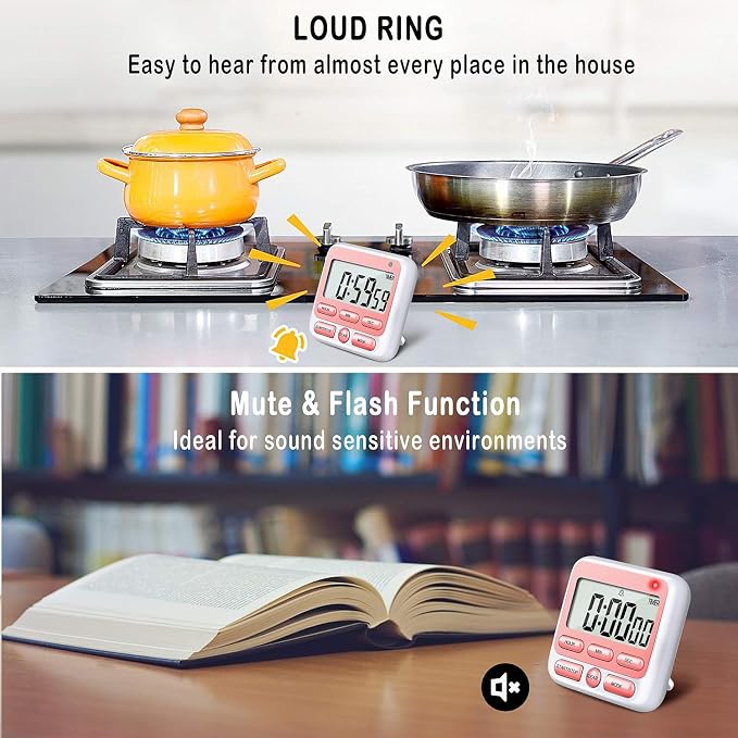 KTKUDY Digital Kitchen Timer - Image 3