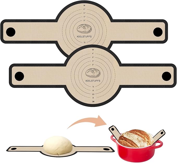 Silicone Bread Sling for Dutch Oven, Easy Transfer Sourdough by Koolstuffs