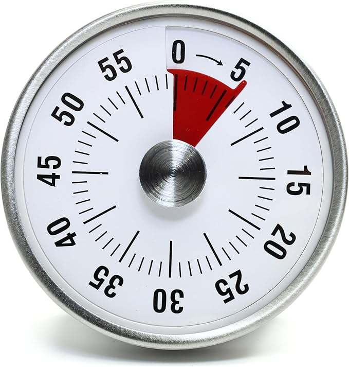 Kitchen Timer for Cooking, Chef Cooking Timer Clock, Visual Timers, 60-Minute by Unknown