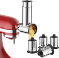 Stainless Steel Slicer Shredder Attachment by InnoMoon