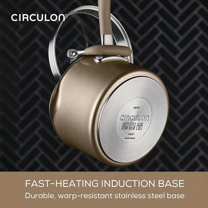 Circulon A1 Series with ScratchDefense Technology Nonstick Induction Pots and - Image 4