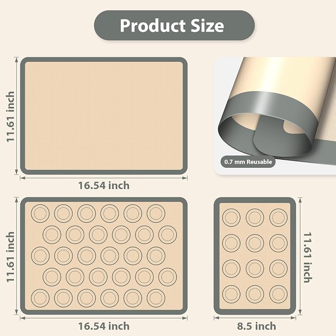 Macaron Silicone Baking Mats - Image 2