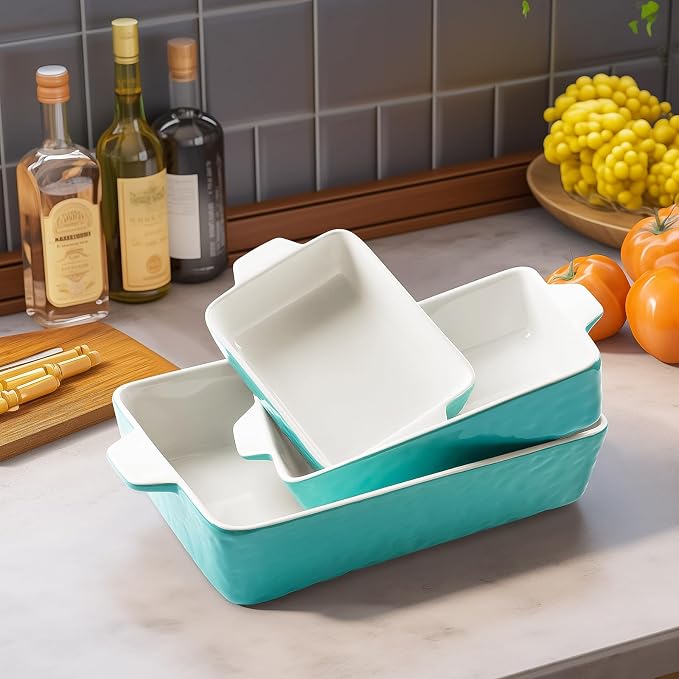 Casserole Dishes for Oven, Ceramic Baking Dishes, Lasagna Pan - Image 6