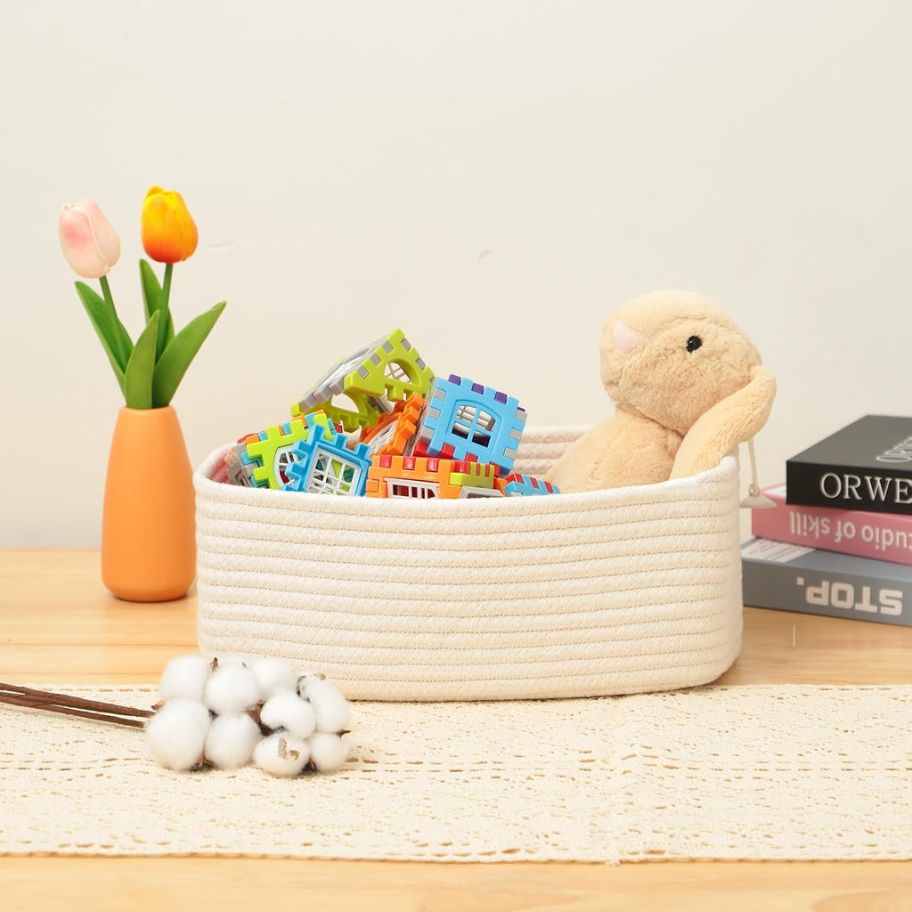 MiniArk Small Storage Baskets for Organizing | Closet Organizer Bins