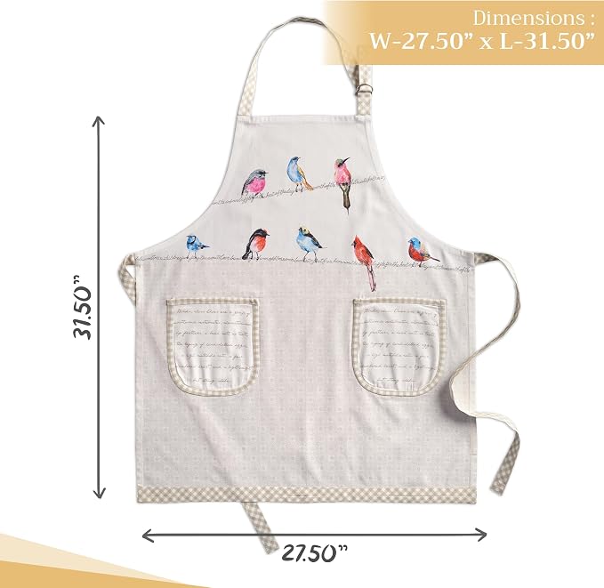 Maison d' Hermine 100% Cotton Apron - Image 4