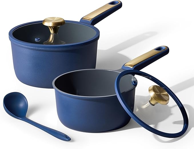 CAROTE 2QT & 2.5QT Sauce Pan Sets by CAROTE