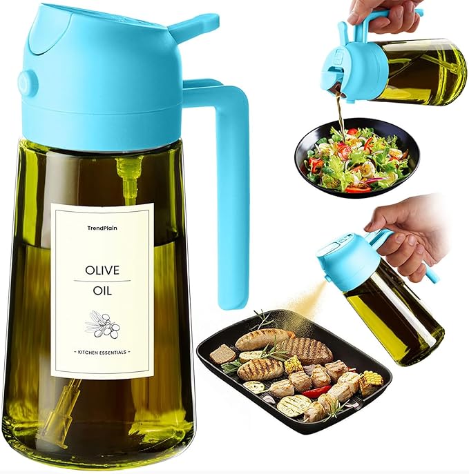 TrendPlain - Original 16oz/470ml Olive Oil Dispenser Bottle by TrendPlain