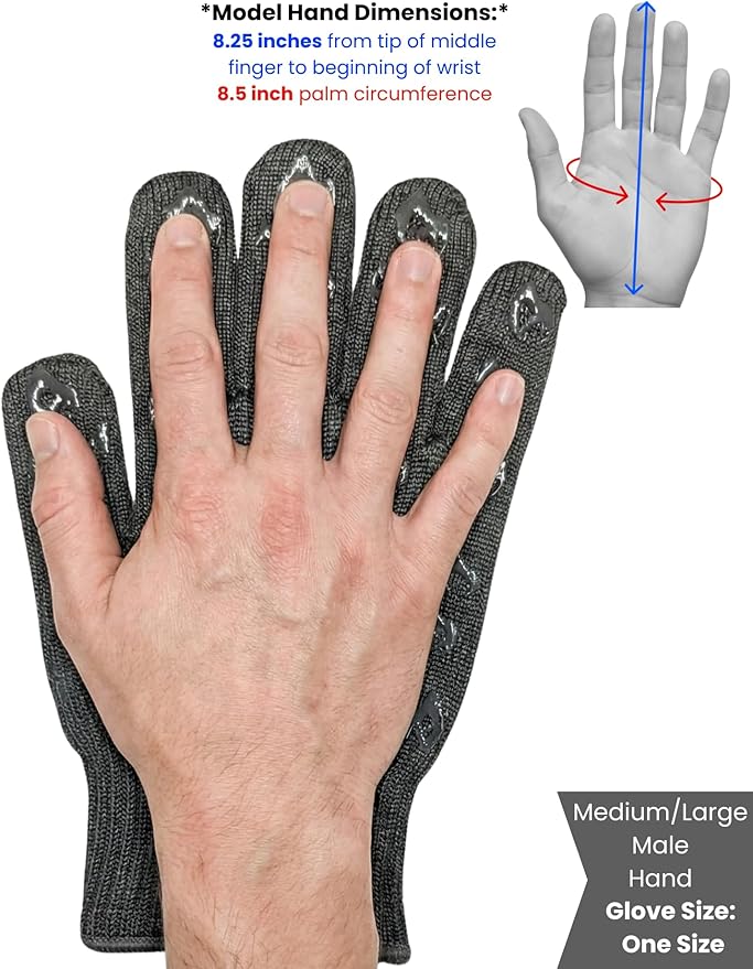 Oven Gloves with Fingers - Image 5