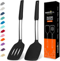BakeRoyal Silicone Spatula Set by BAKEROYAL