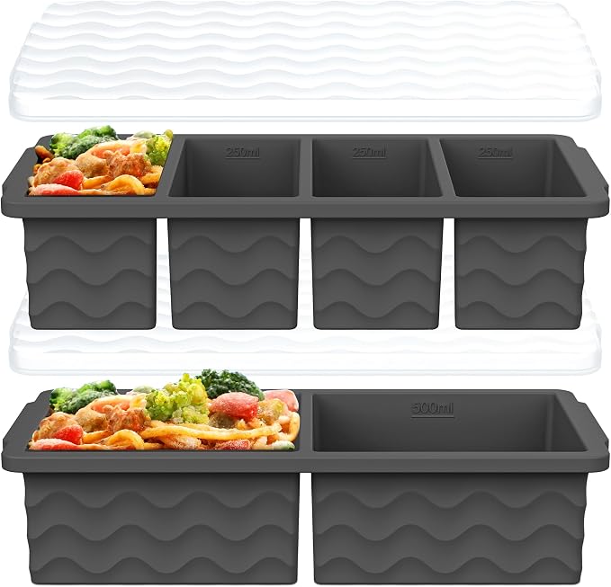 Silicone Freezer Molds for Soup by Aopigavi