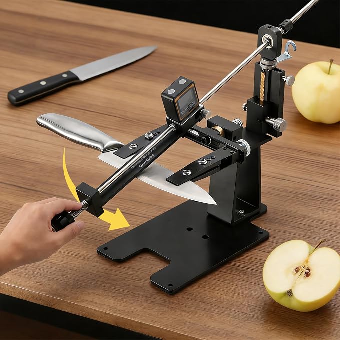 Newise Precision Knife Sharpening System, Adjustable Angle Guided Sharpener Kit - Image 7