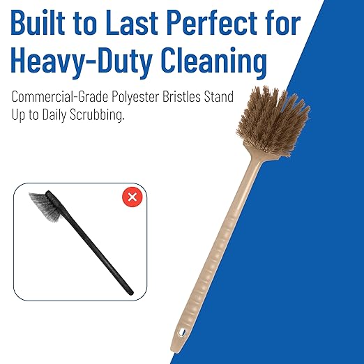 SPARTA 40501EC25 Plastic Large Scrub Brush, Kitchen Brush, Utility Brush - Image 6