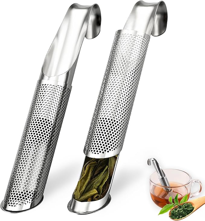 2 Pack Tea Infusers, Extra Fine Mesh Tea Strainer by Unknown