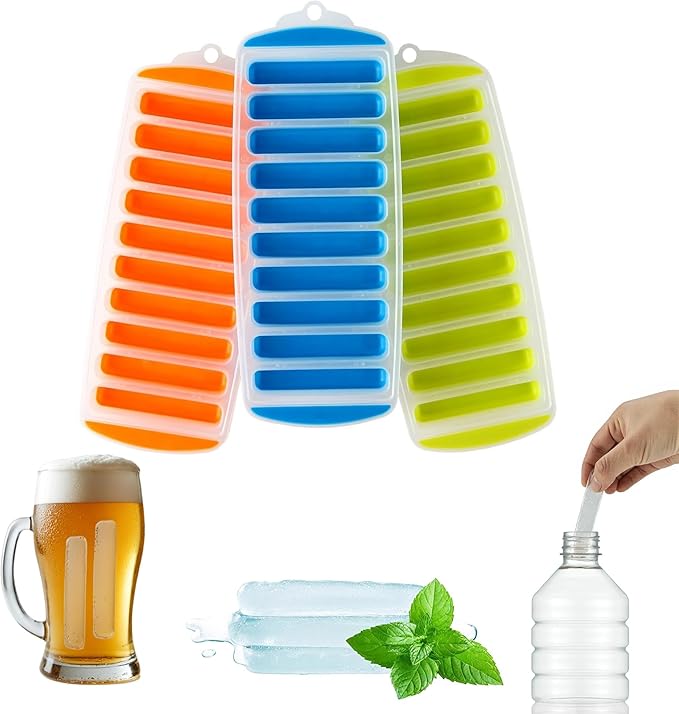 Lily's Home Silicone Narrow Ice Stick Cube Trays by LilysHome