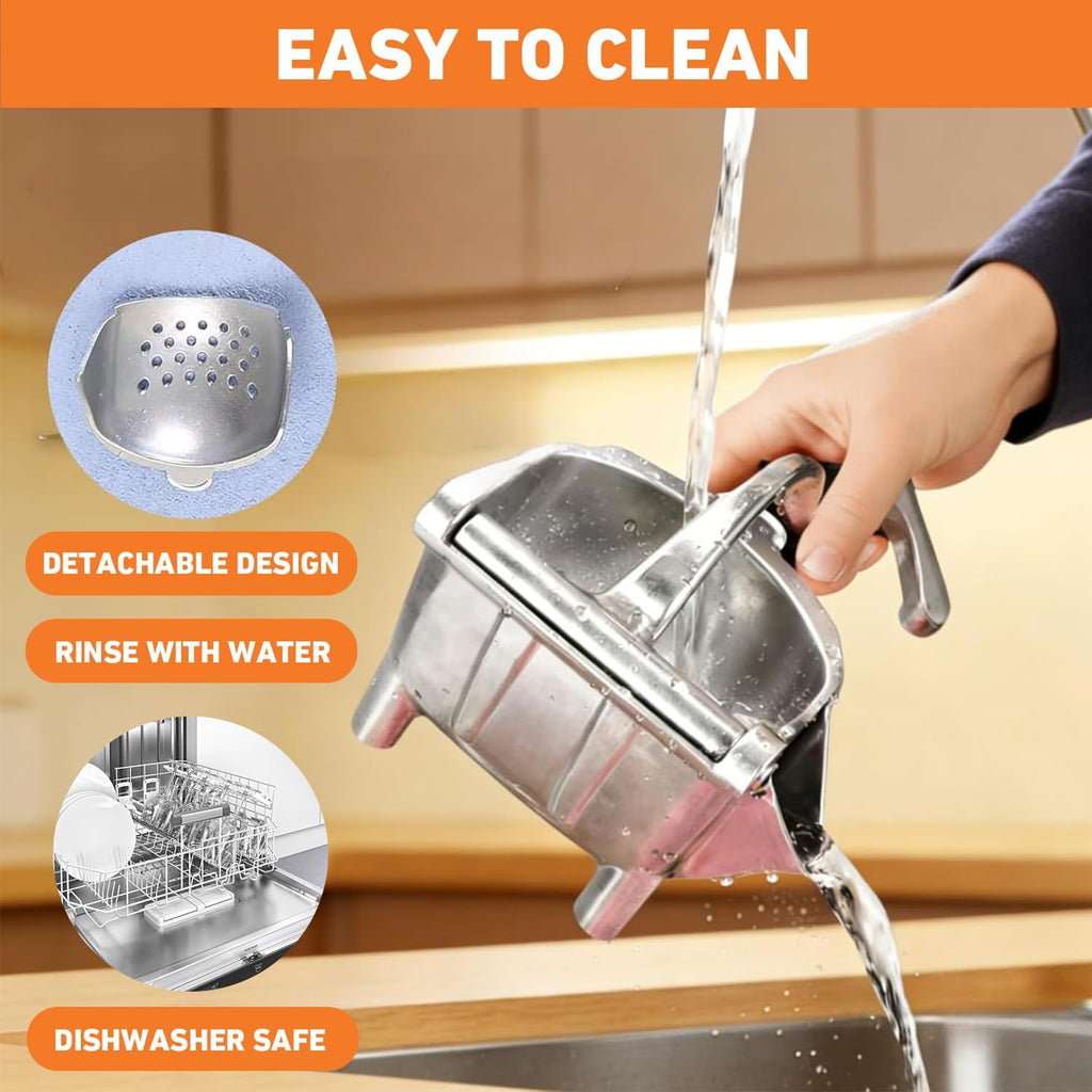 Hand Juicer Squeezer, Heavy Duty Fruit Juice Squeezer Handheld, Manual