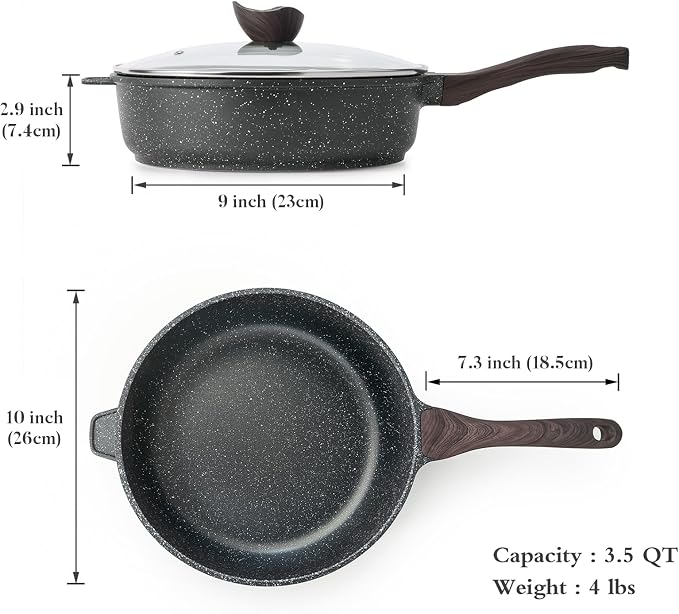 Kordisen Nonstick Deep Frying Pan - Image 6