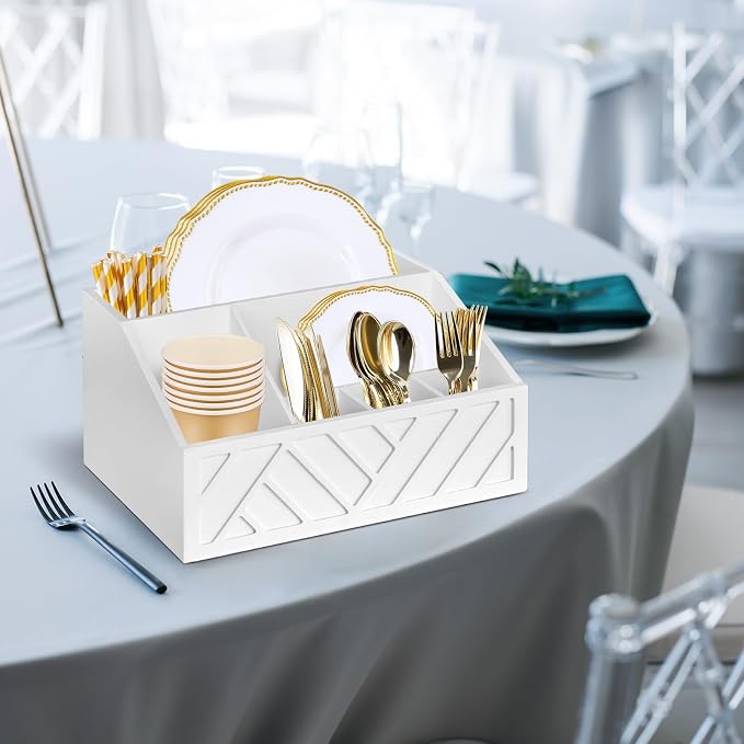 Ukonvi Paper Plate Dispenser, Paper Plate Holder - Image 4