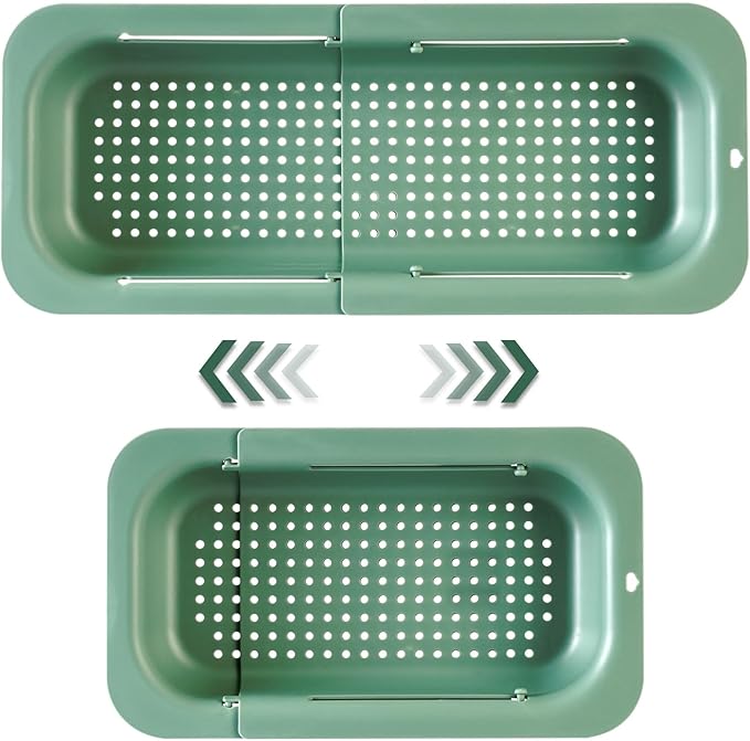 Extendable Sink Colander Strainer Basket by YUNKWONG
