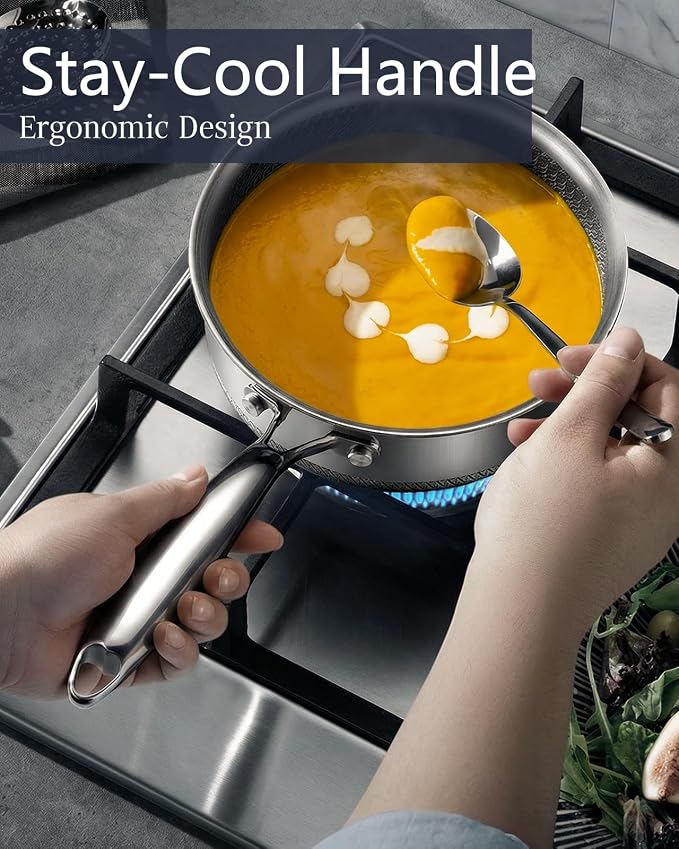 USELUCK Nonstick 2-QT Saucepan - Image 7